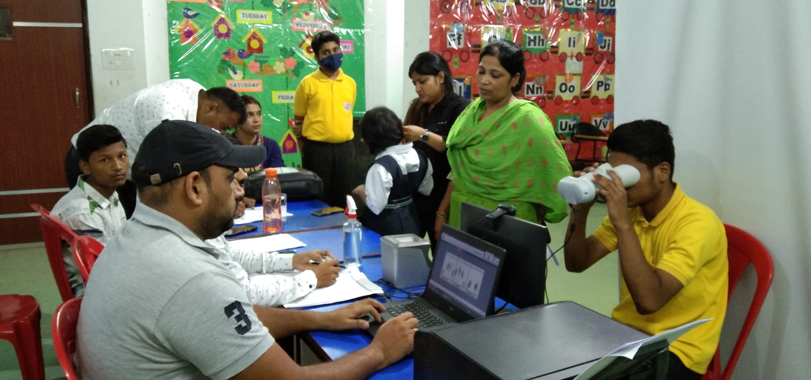 Aadhaar Card Camp In Conjunction With Times NIE At Excellia School 2022